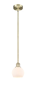 Edison Mini Pendant Antique Brass Finish