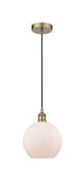 Edison Mini Pendant Antique Brass Finish