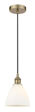 Edison Mini Pendant Antique Brass Finish