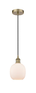 Edison Mini Pendant Antique Brass Finish