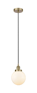 Edison Mini Pendant Antique Brass Finish