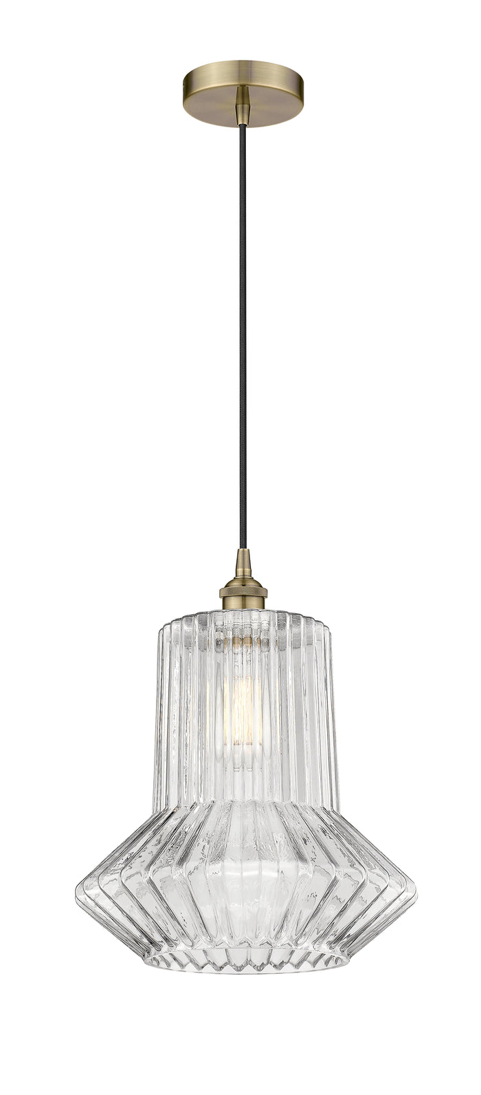 Edison Mini Pendant Antique Brass Finish