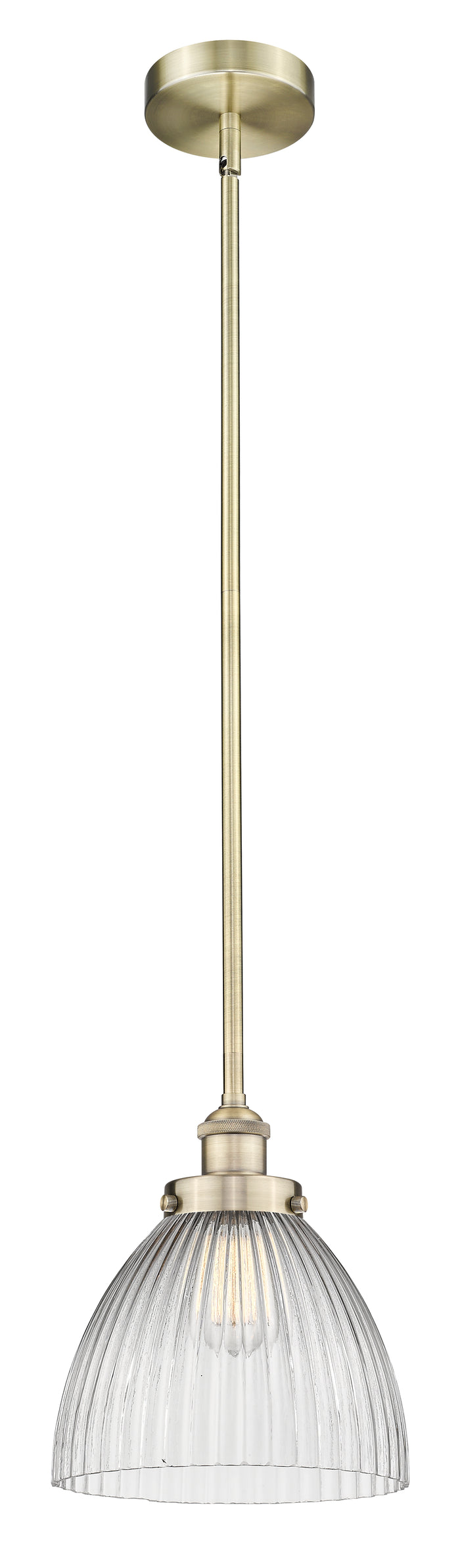 Edison Mini Pendant Antique Brass Finish