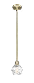 Edison Mini Pendant Antique Brass Finish