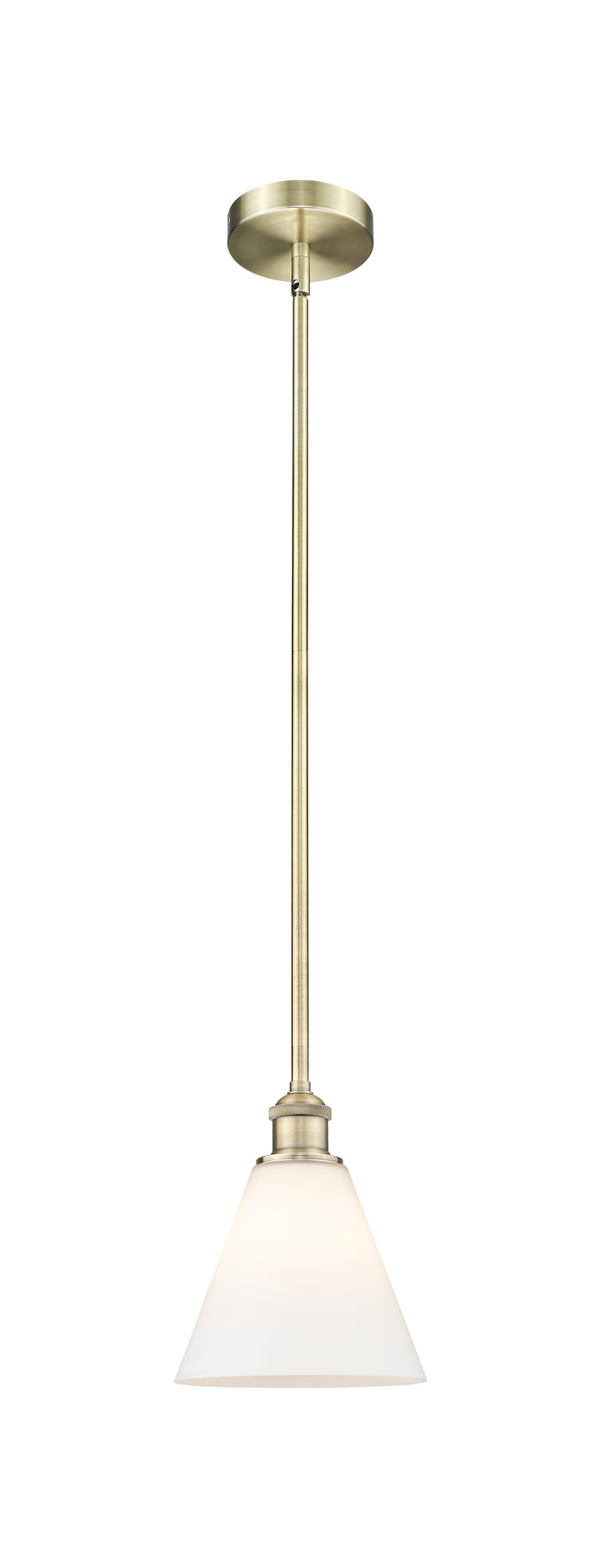 Edison Mini Pendant Antique Brass Finish
