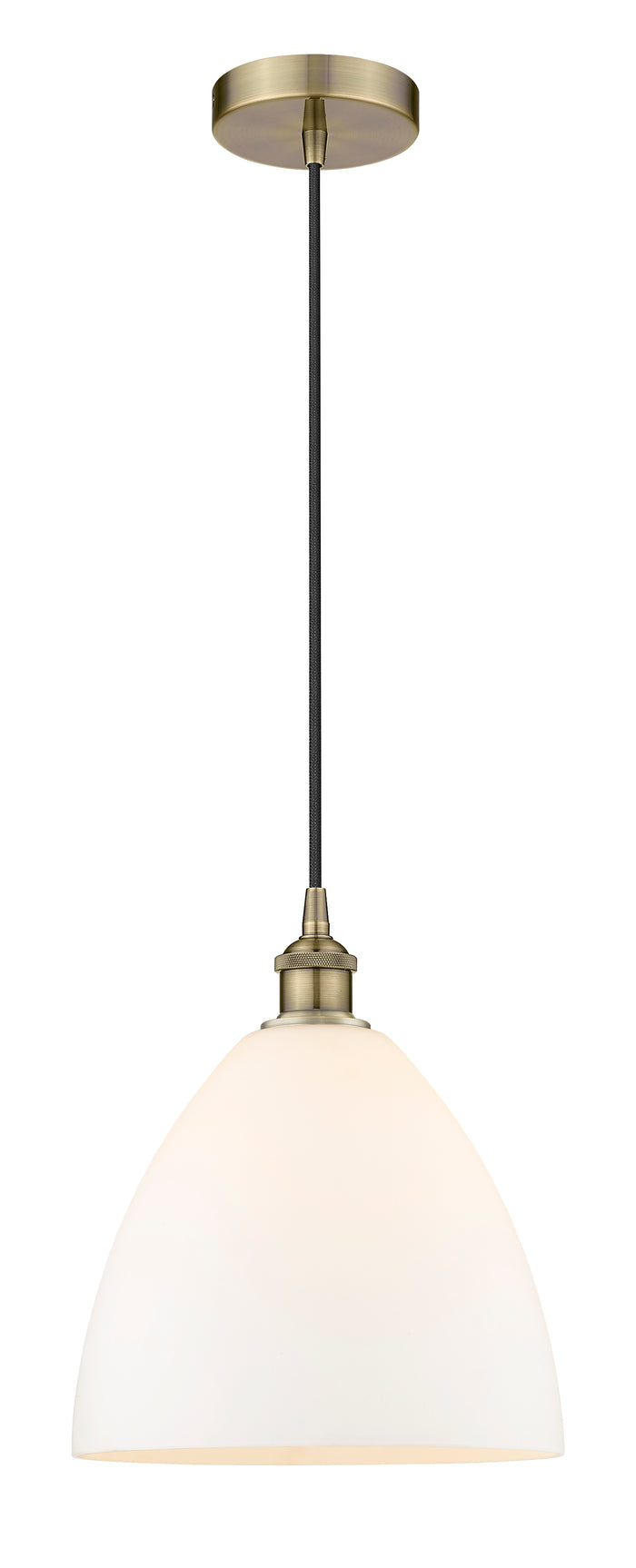 Edison Mini Pendant Antique Brass Finish
