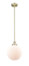 Edison Mini Pendant Antique Brass Finish