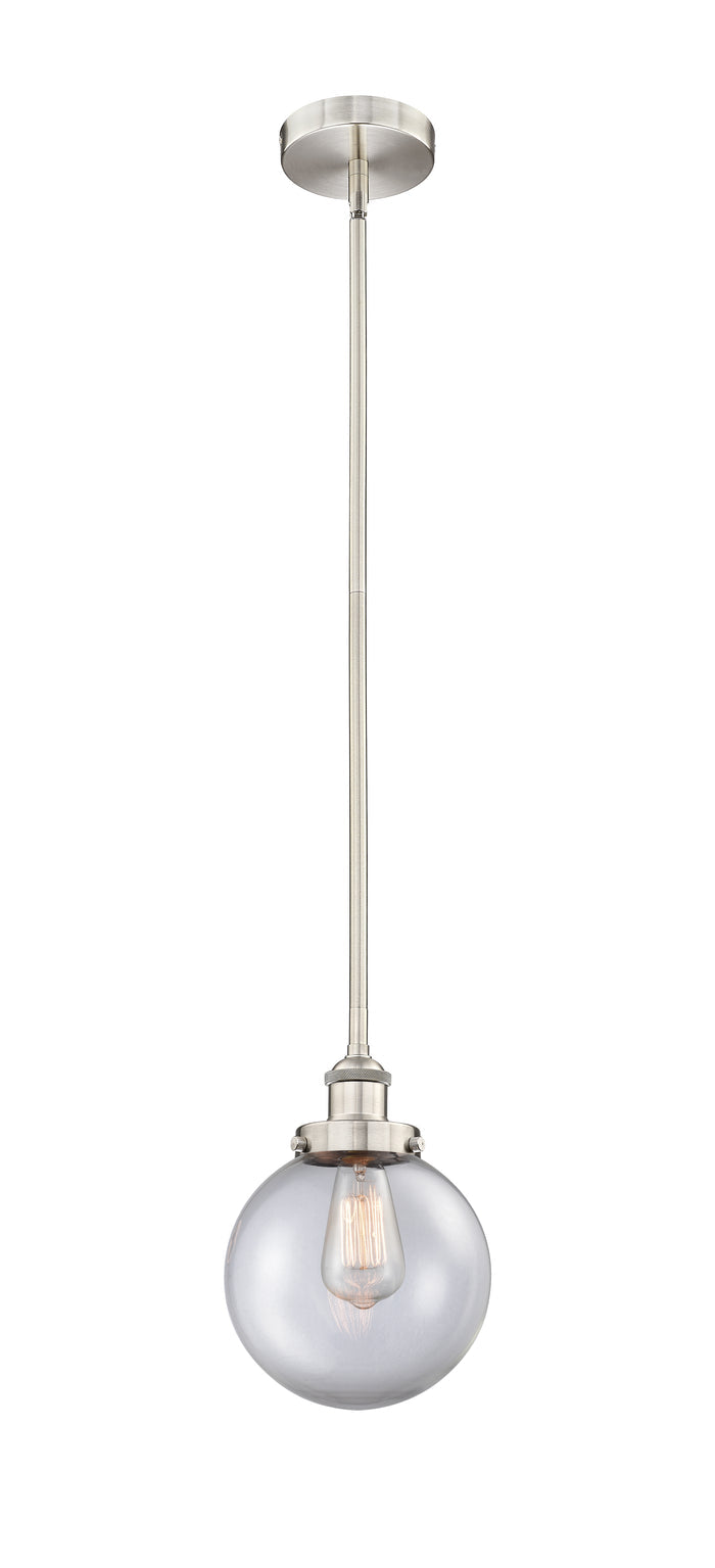 Brushed Satin Nickel / Clear