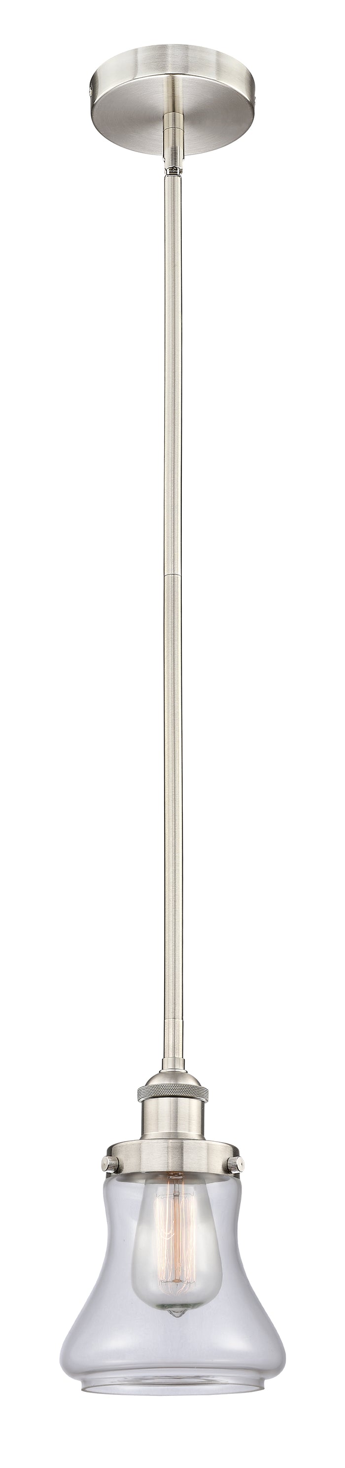 Brushed Satin Nickel / Clear