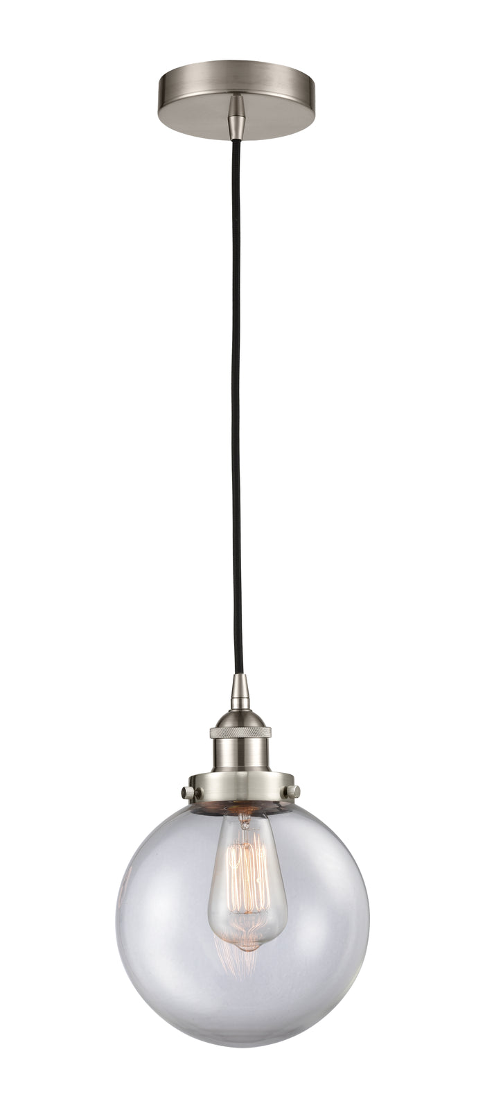Brushed Satin Nickel / Clear