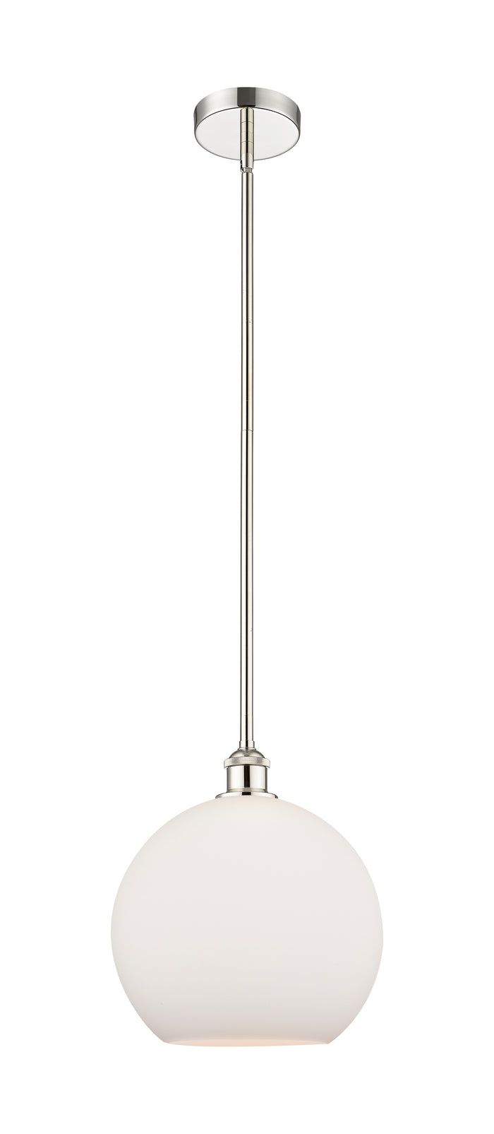Polished Nickel / Matte White
