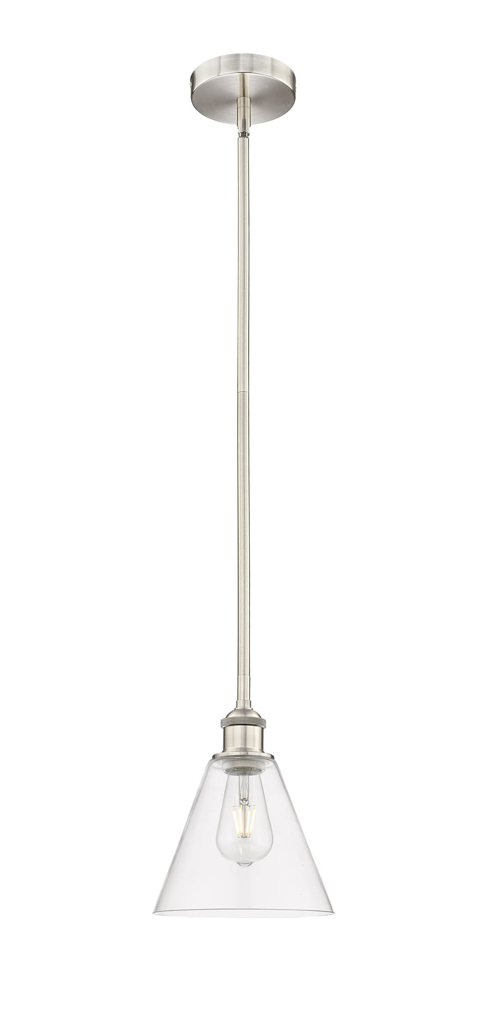 Brushed Satin Nickel / Clear
