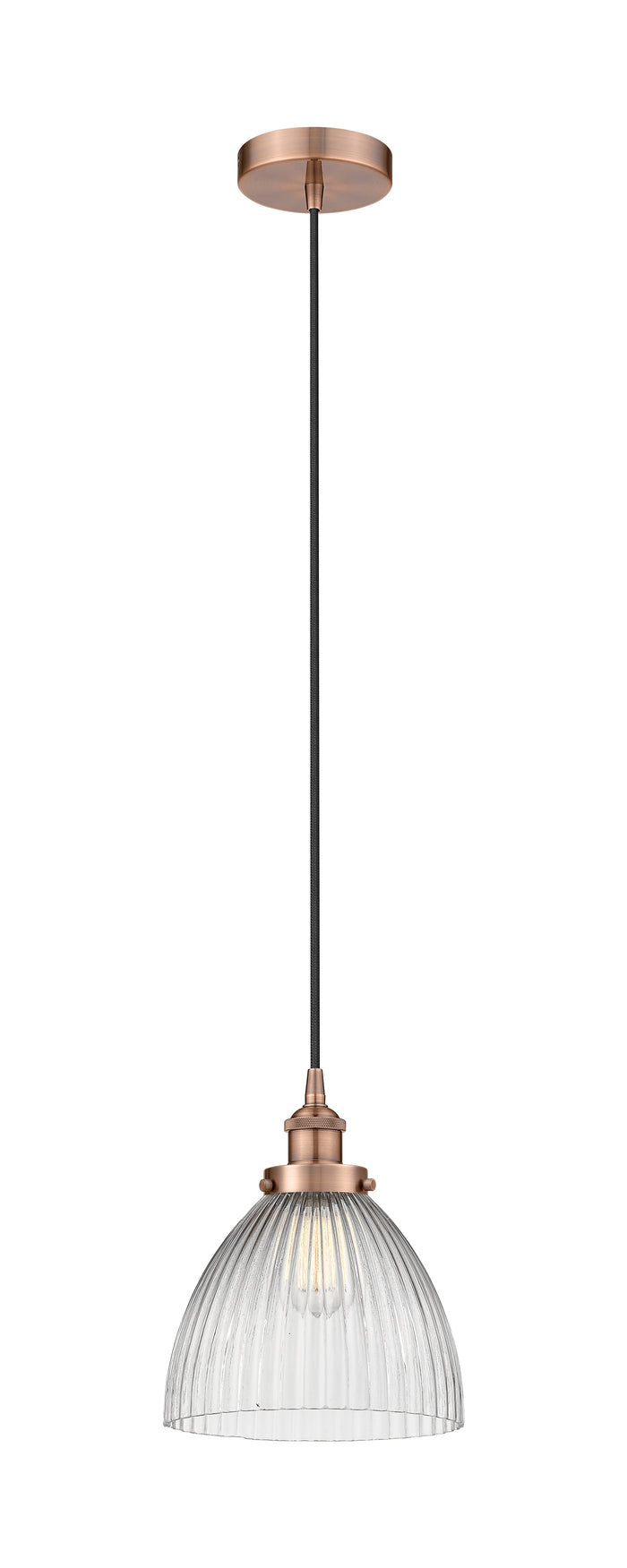 Edison Mini Pendant Antique Brass Finish