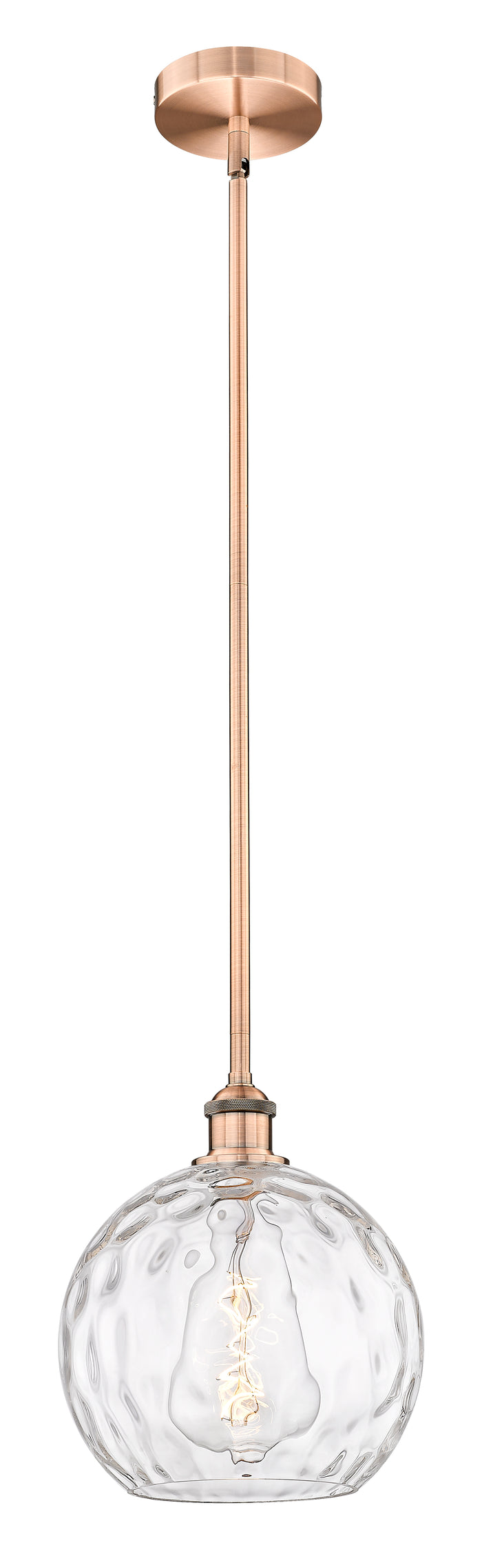 Edison Mini Pendant Antique Brass Finish