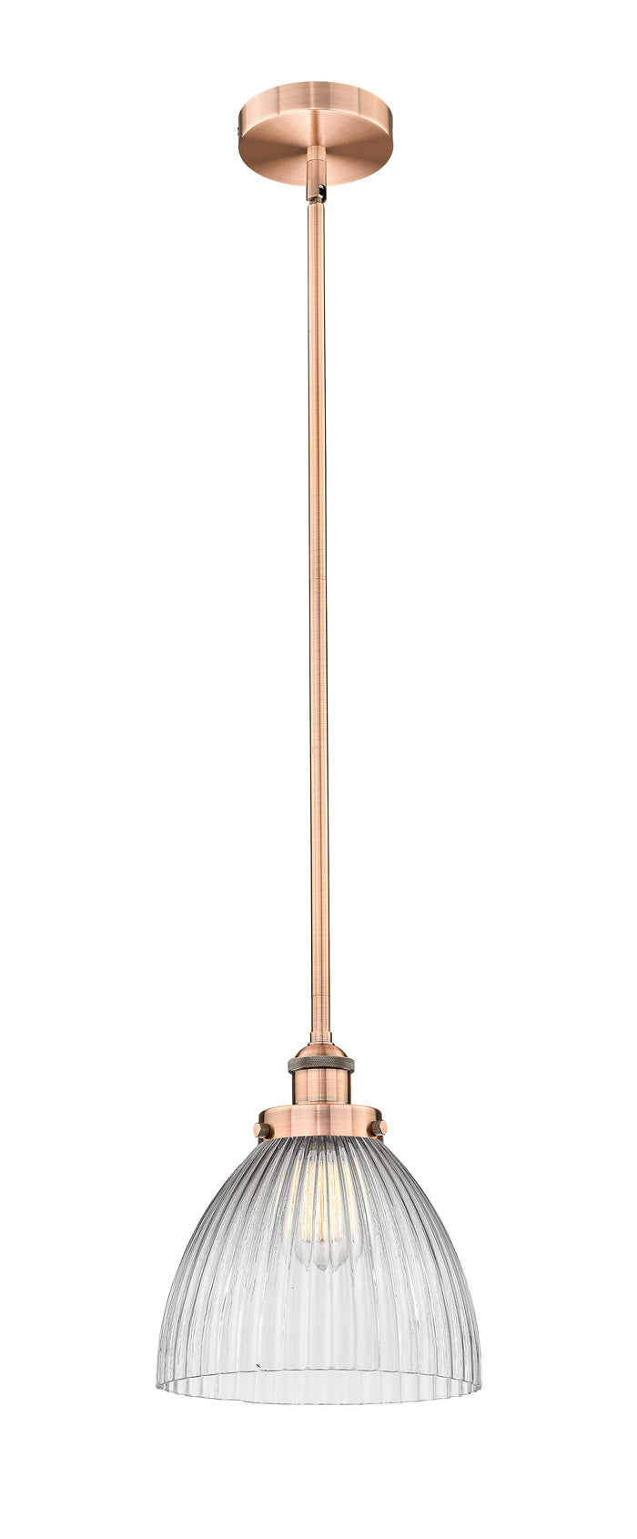 Edison Mini Pendant Antique Brass Finish