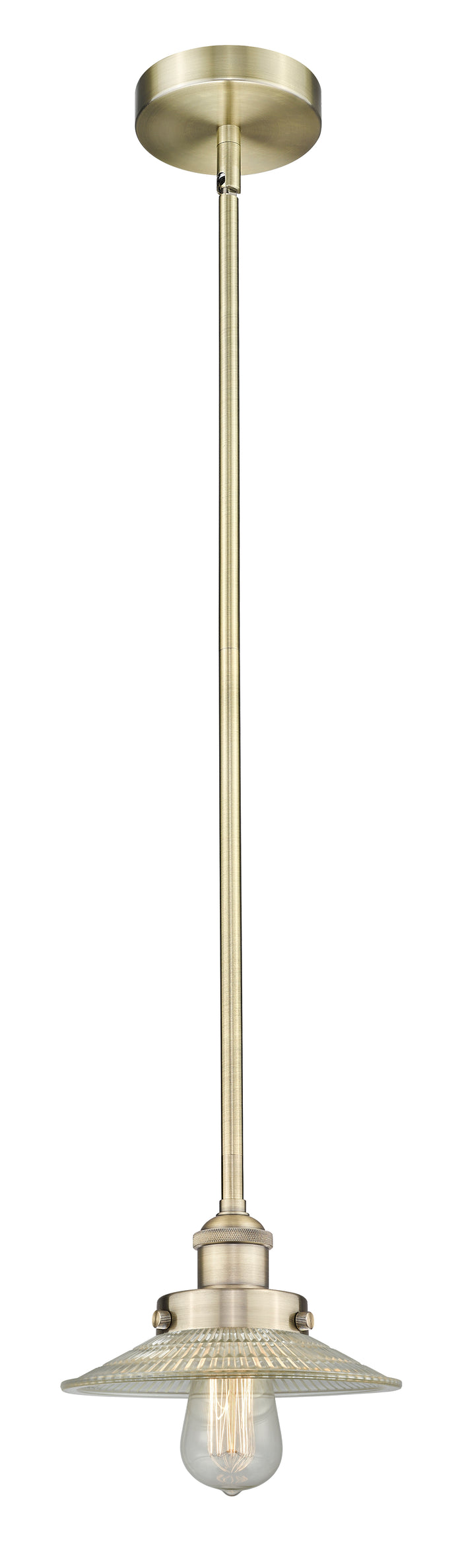 Edison Mini Pendant Antique Brass Finish