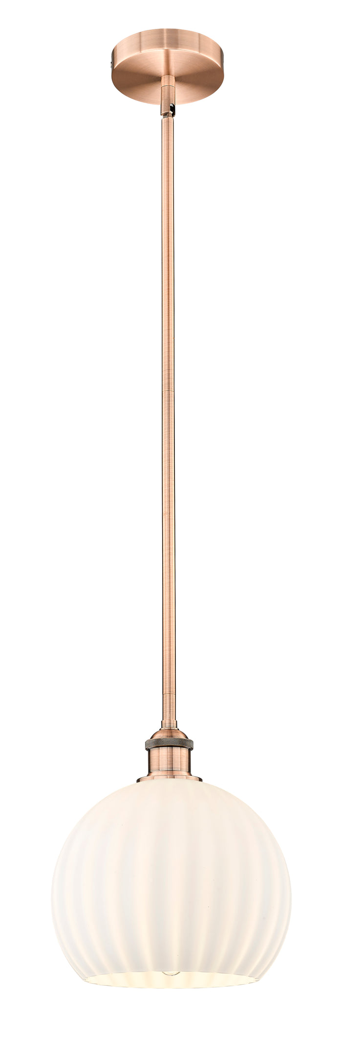 Edison Mini Pendant Antique Brass Finish