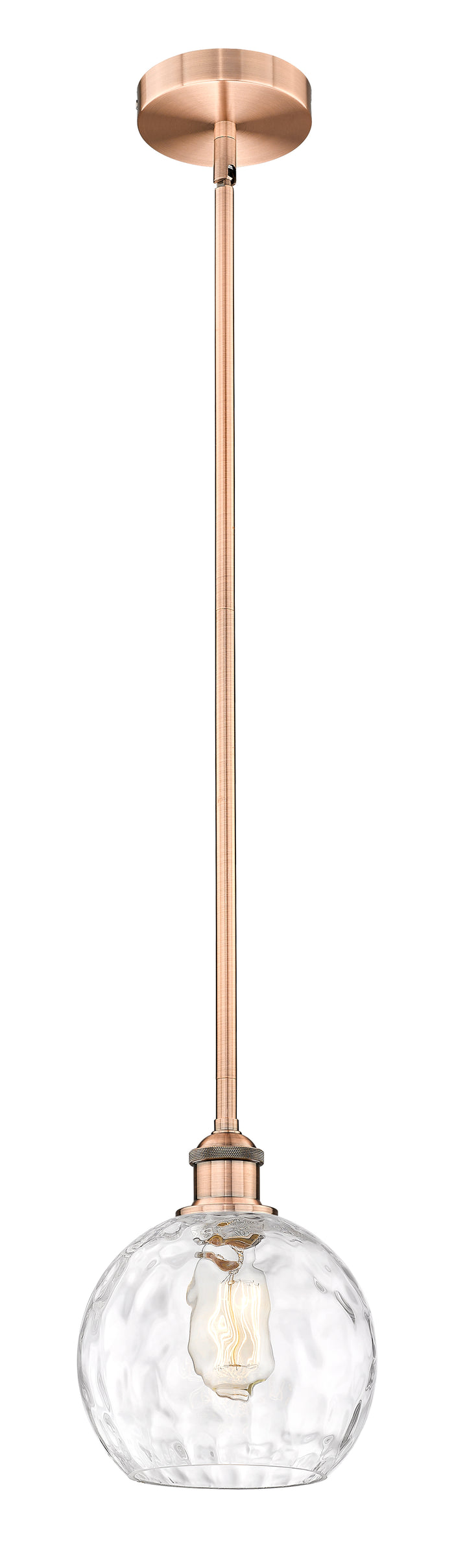 Edison Mini Pendant Antique Brass Finish