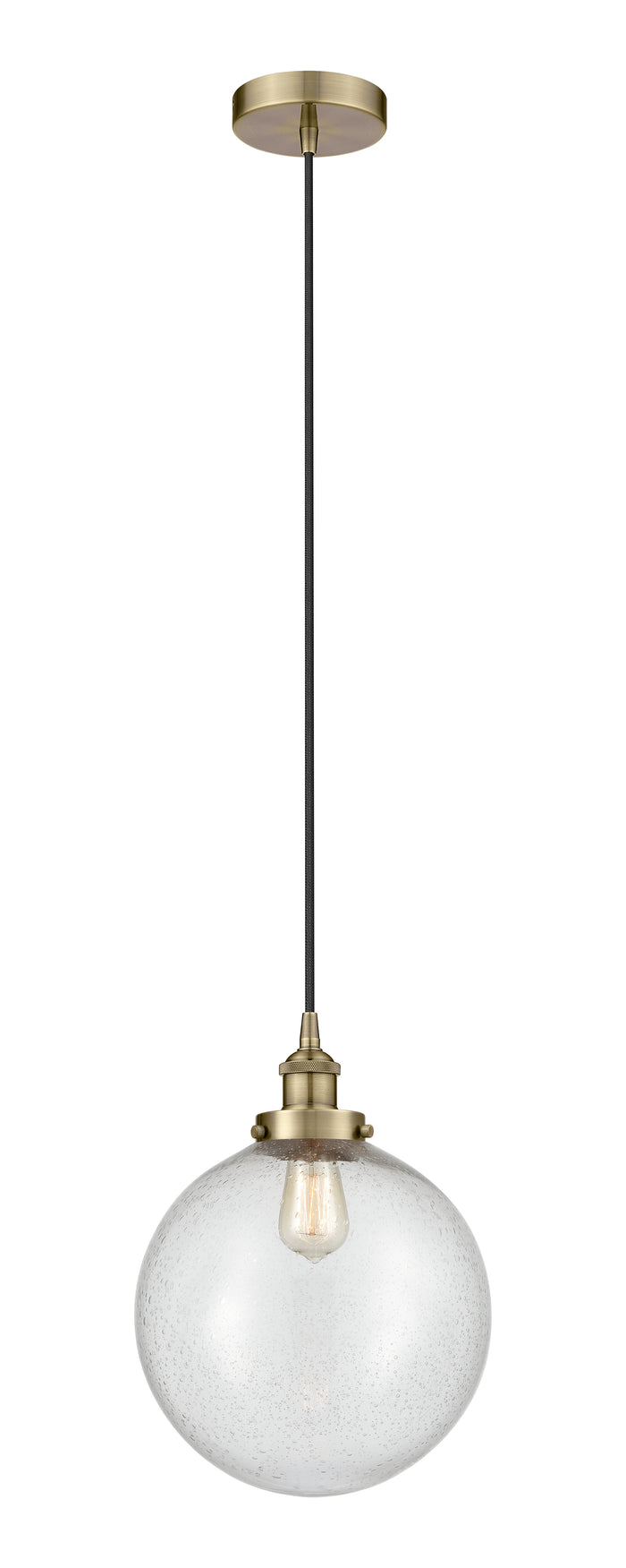 Edison Mini Pendant Antique Brass Finish