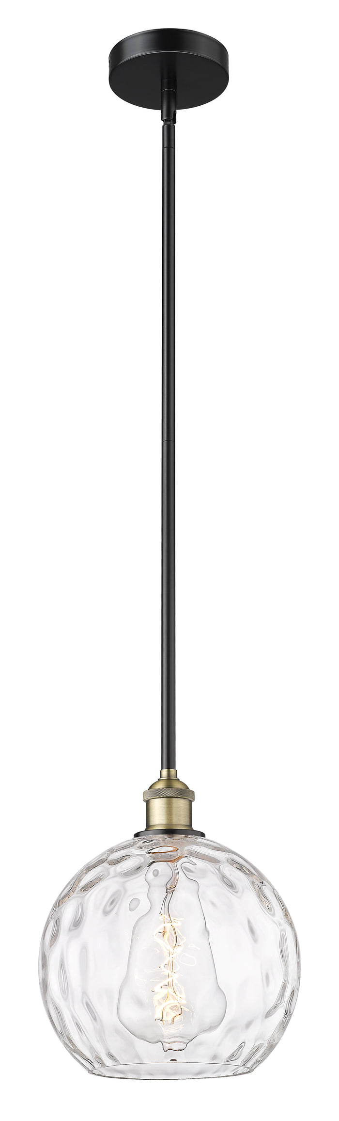 Edison Mini Pendant Antique Brass Finish