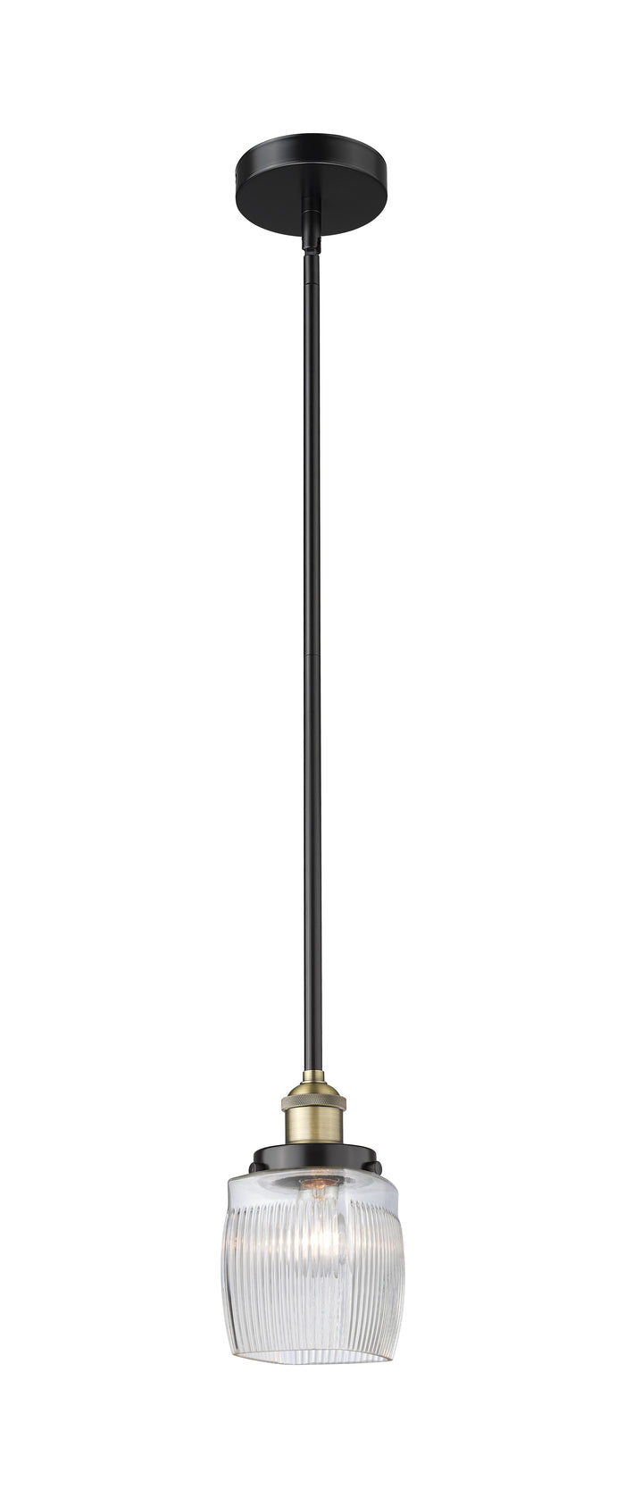 Edison Mini Pendant Antique Brass Finish