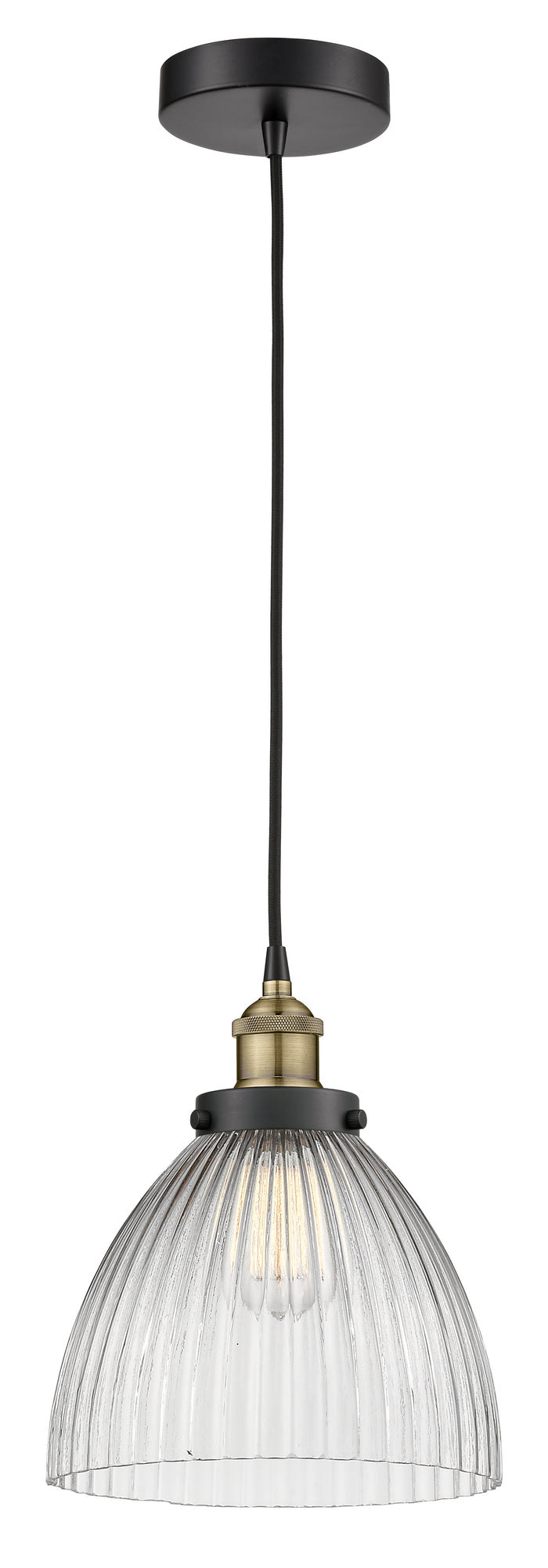 Edison Mini Pendant Antique Brass Finish