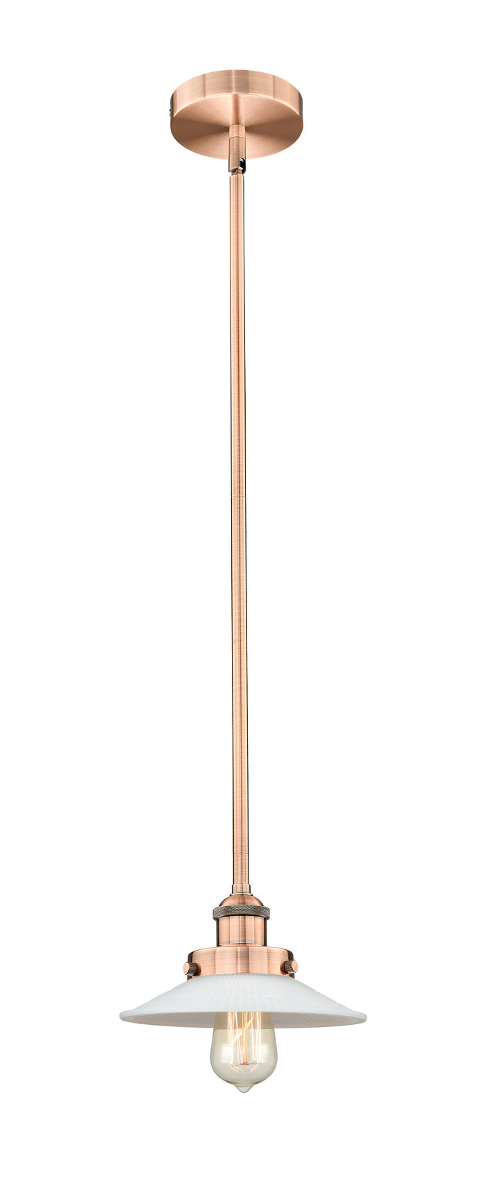 Edison Mini Pendant Antique Brass Finish