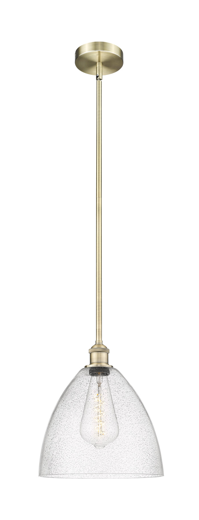 Edison Mini Pendant Antique Brass Finish
