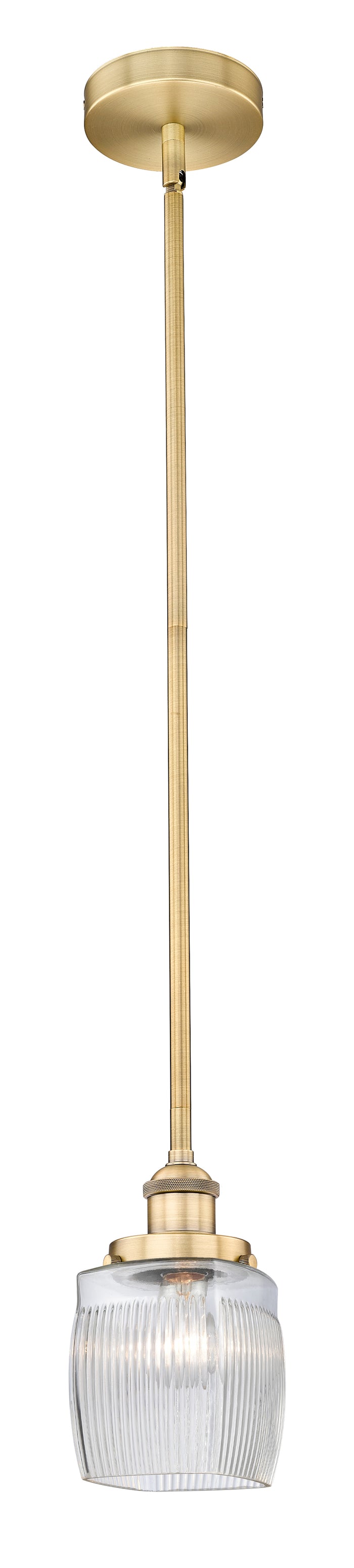 Edison Mini Pendant Antique Brass Finish