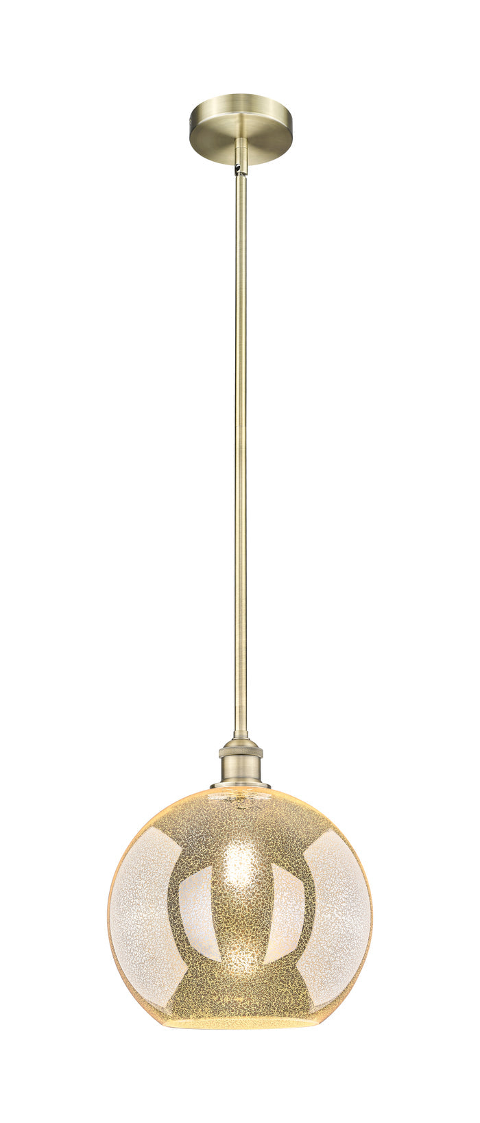 Edison Mini Pendant Antique Brass Finish