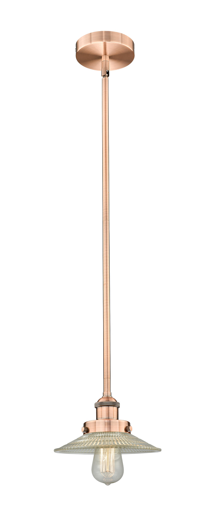 Edison Mini Pendant Antique Brass Finish