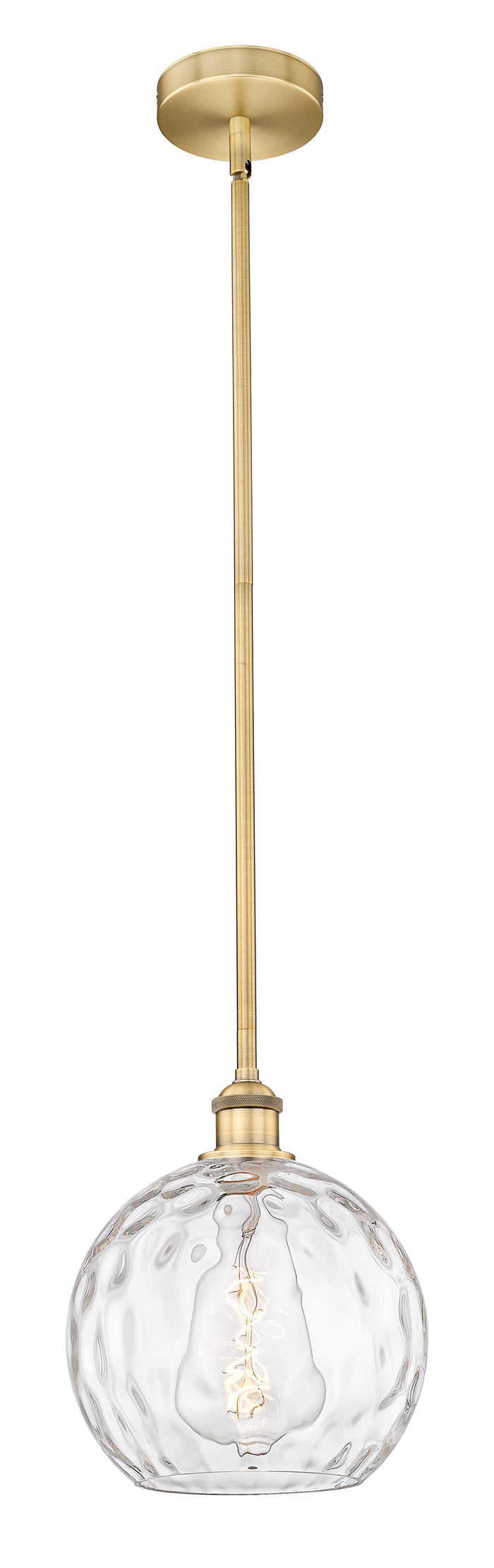 Edison Mini Pendant Antique Brass Finish