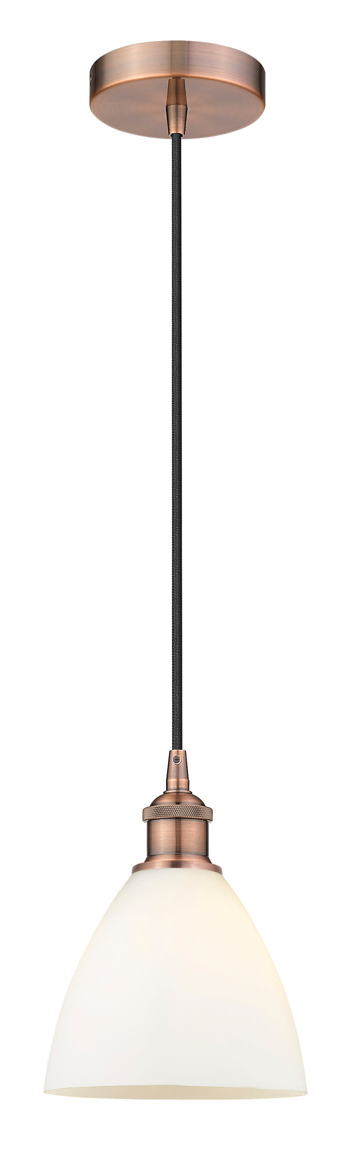 Edison Mini Pendant Antique Brass Finish