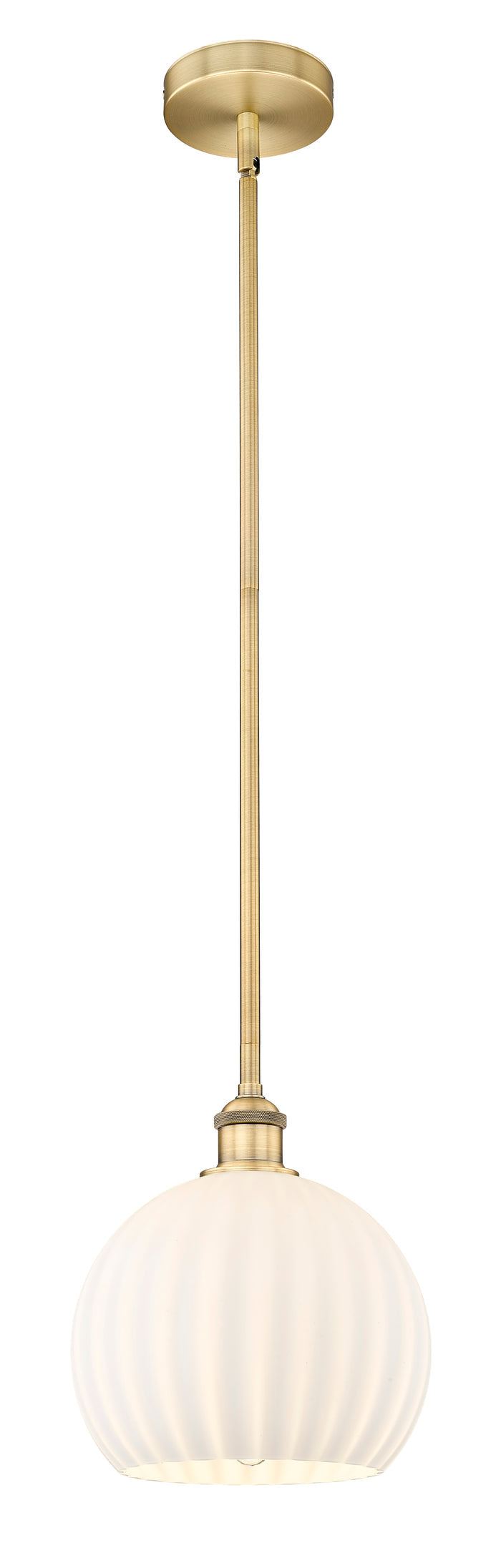 Edison Mini Pendant Antique Brass Finish