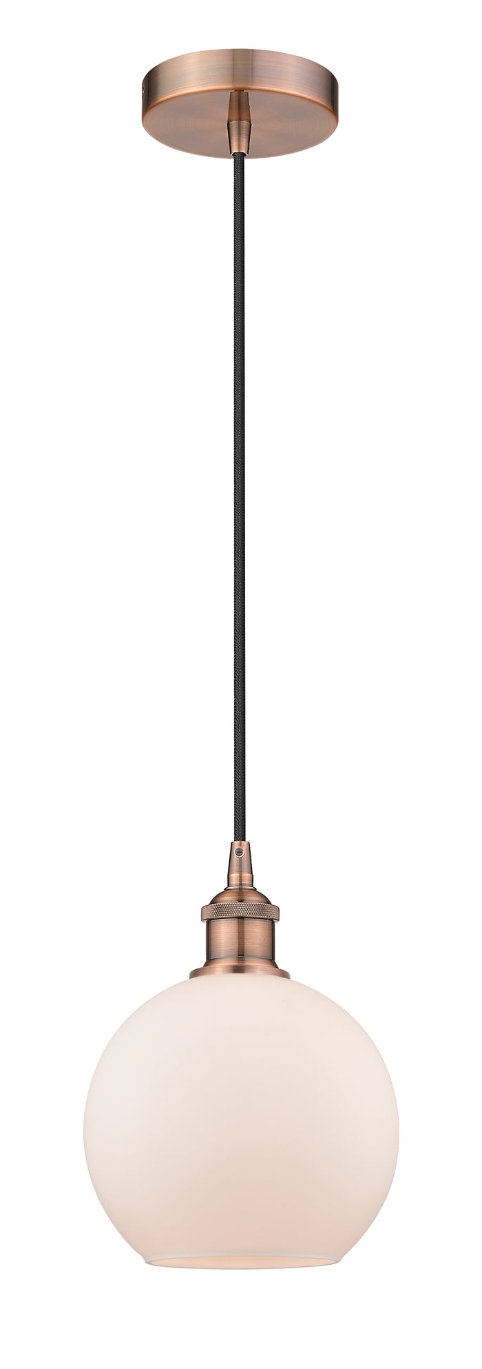 Edison Mini Pendant Antique Brass Finish