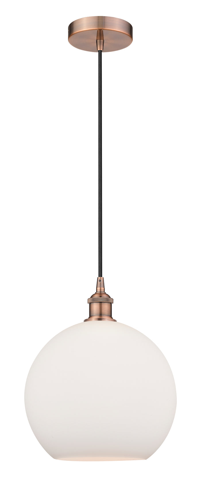 Edison Mini Pendant Antique Brass Finish
