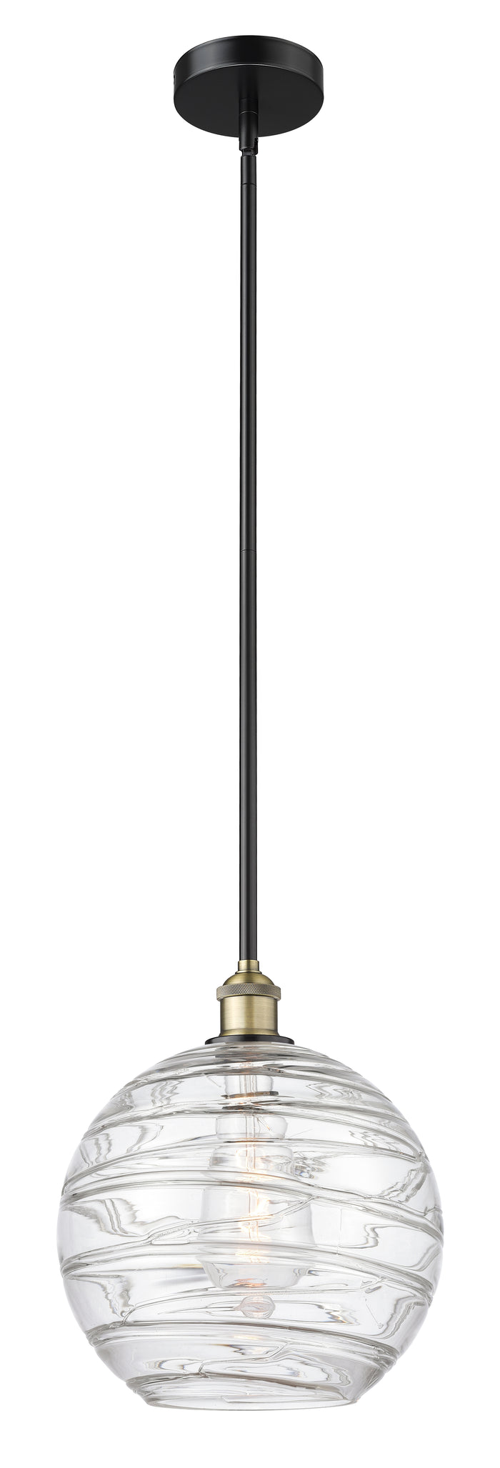 Edison Mini Pendant Antique Brass Finish