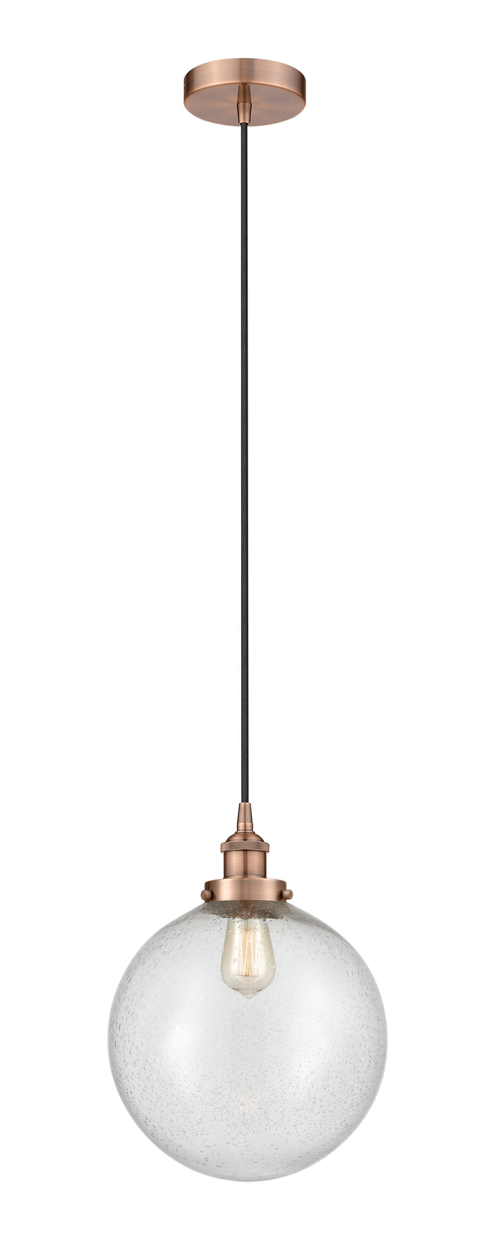 Edison Mini Pendant Antique Brass Finish
