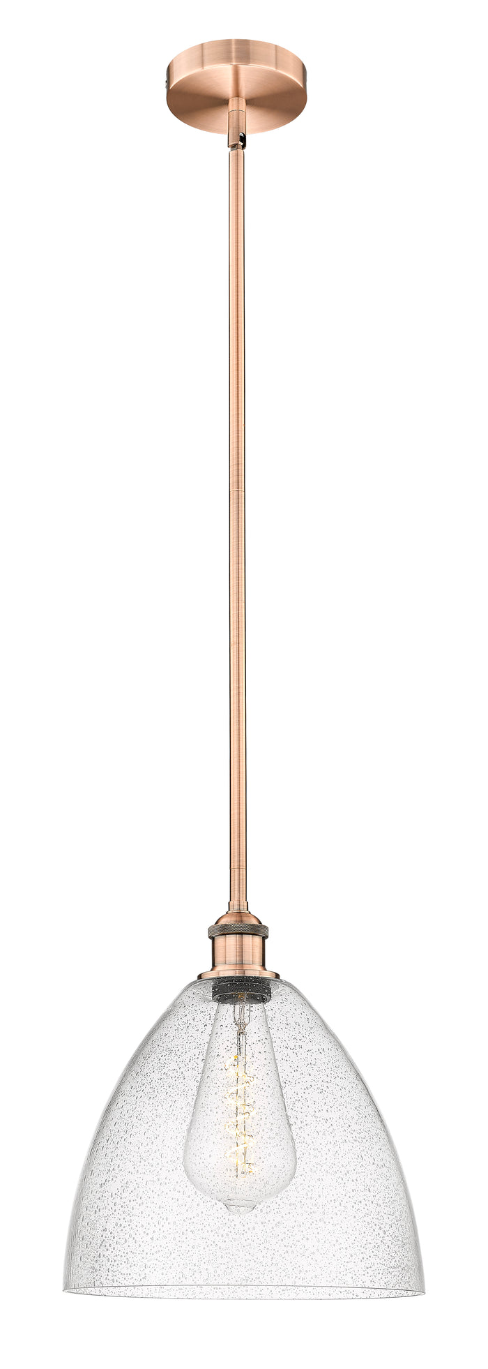 Edison Mini Pendant Antique Brass Finish