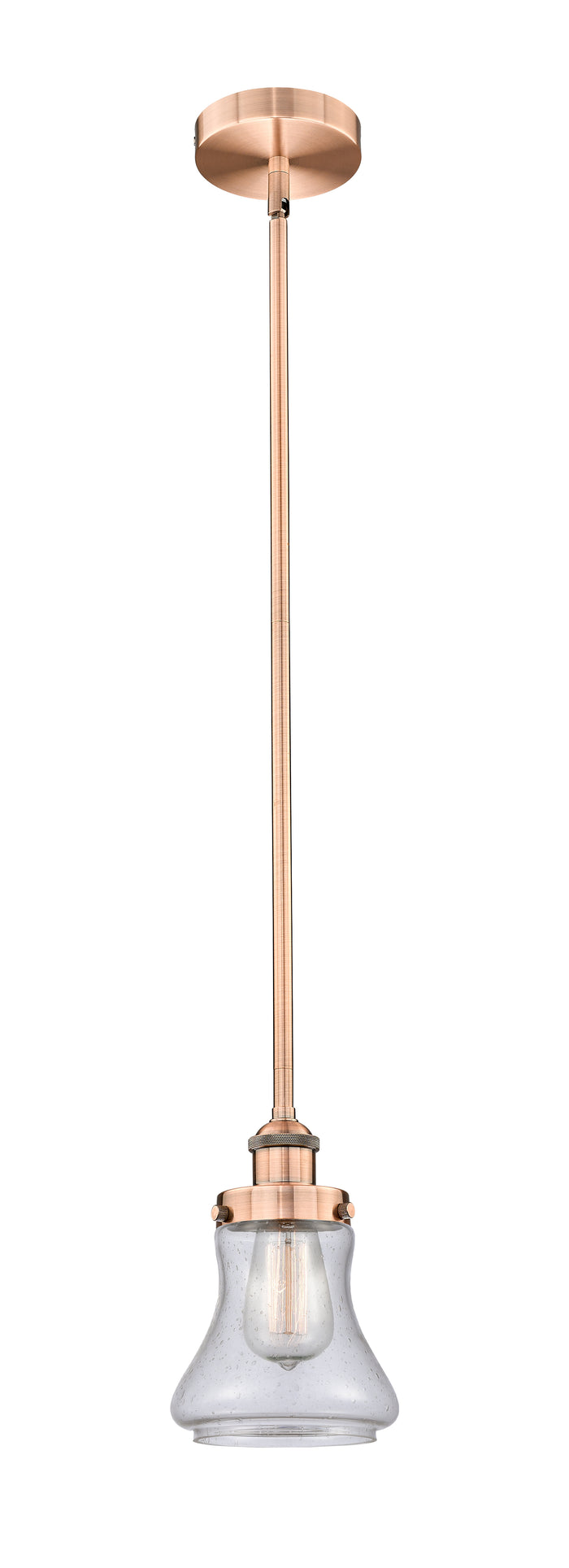 Edison Mini Pendant Antique Brass Finish