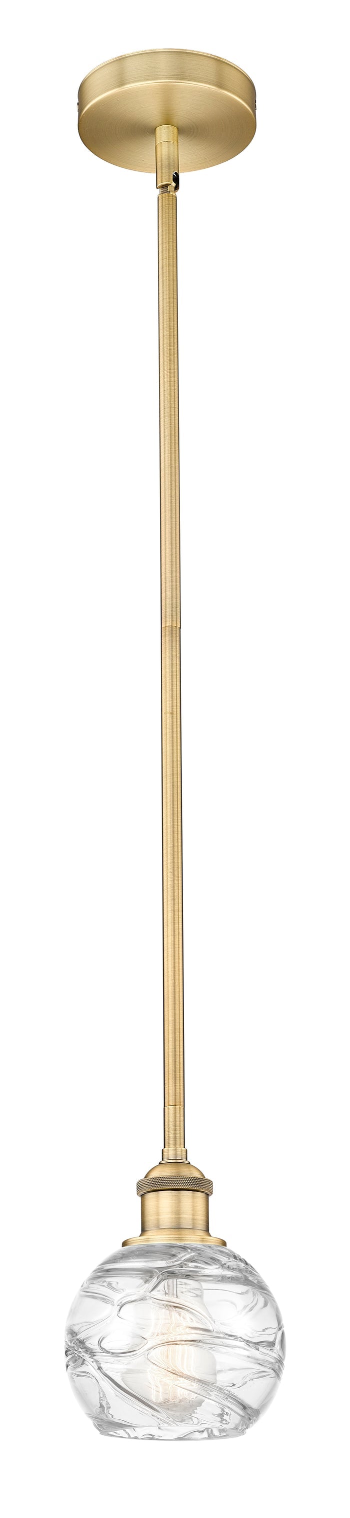 Edison Mini Pendant Antique Brass Finish