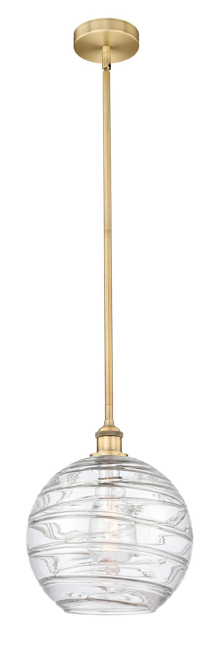Edison Mini Pendant Antique Brass Finish