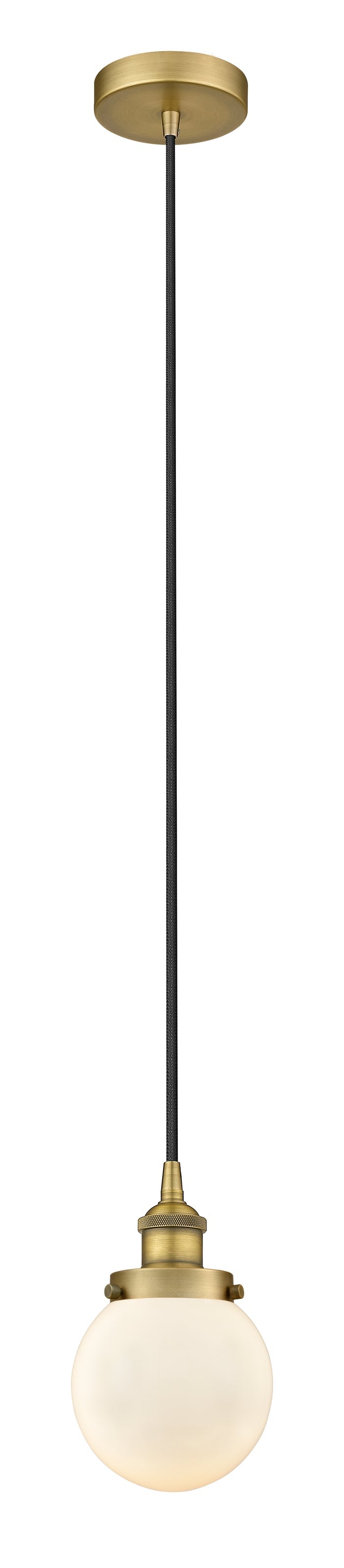 Edison Mini Pendant Antique Brass Finish