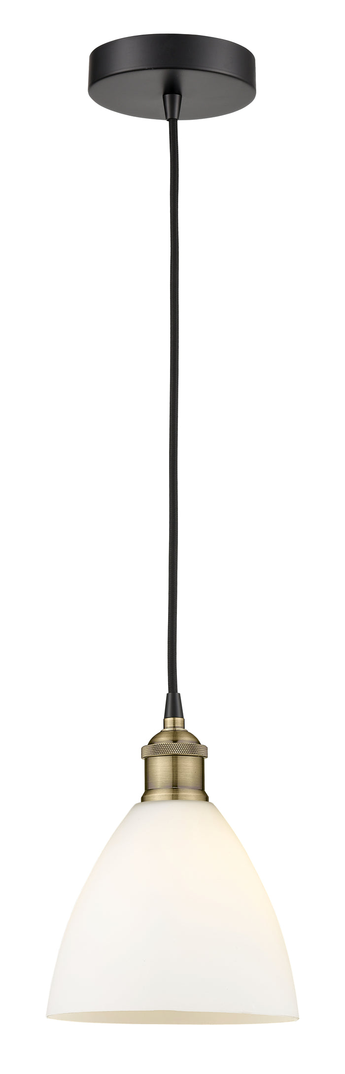 Edison Mini Pendant Antique Brass Finish