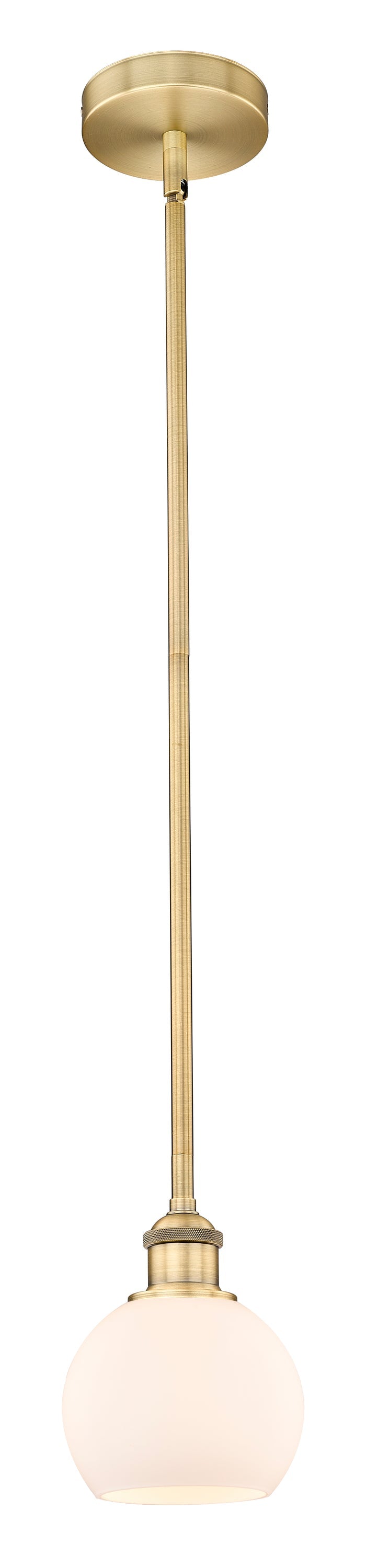 Edison Mini Pendant Antique Brass Finish