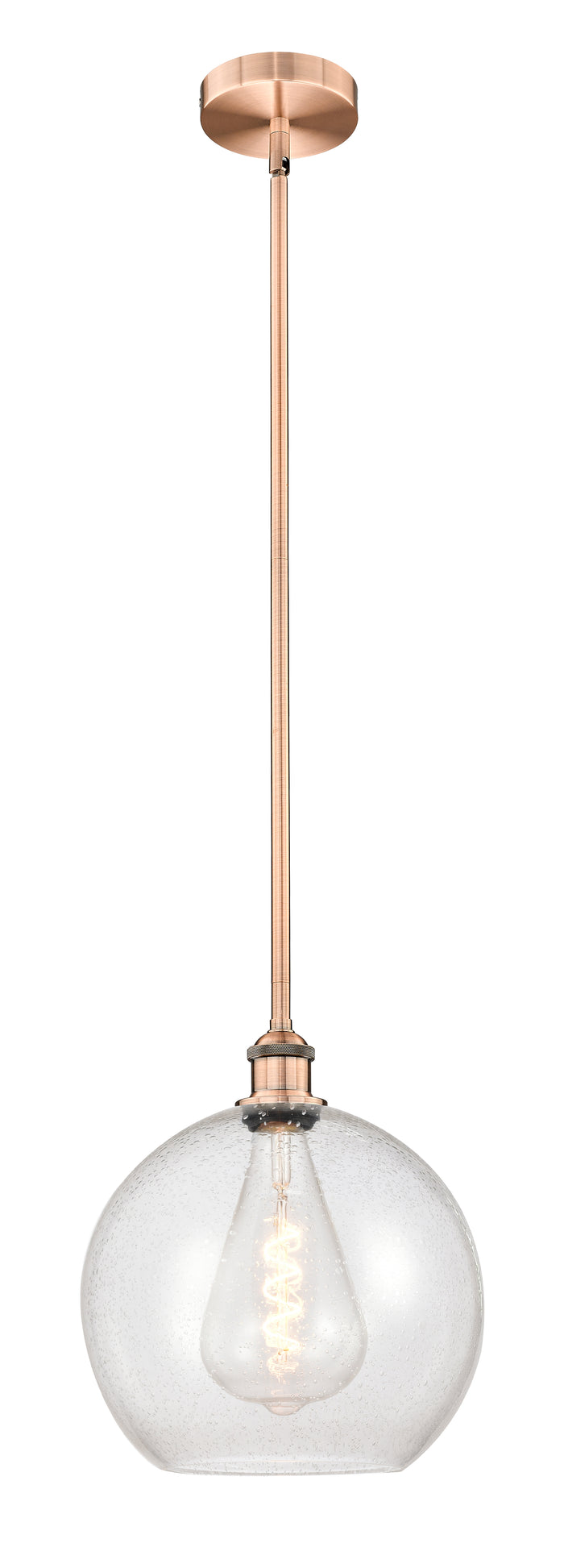 Edison Mini Pendant Antique Brass Finish
