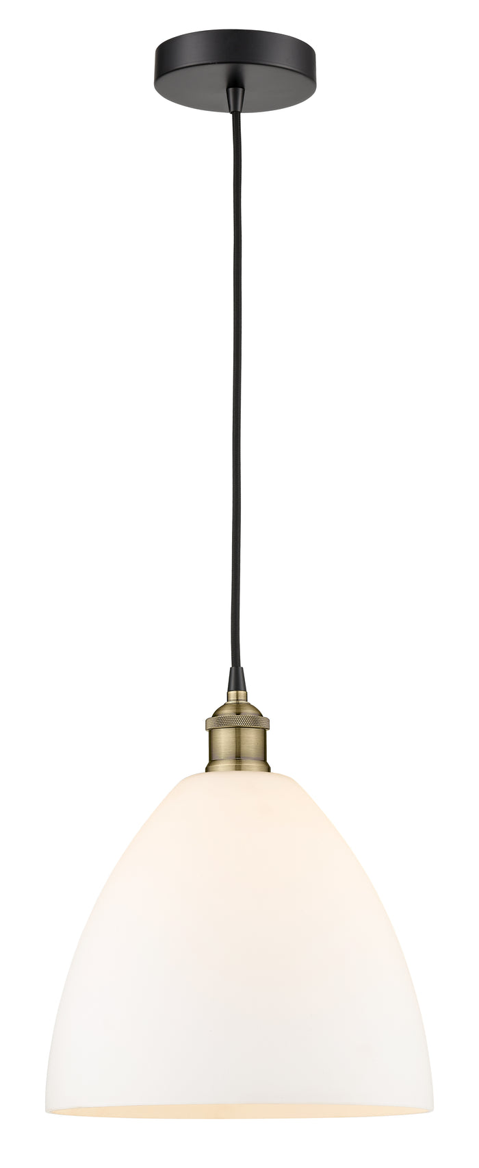 Edison Mini Pendant Antique Brass Finish