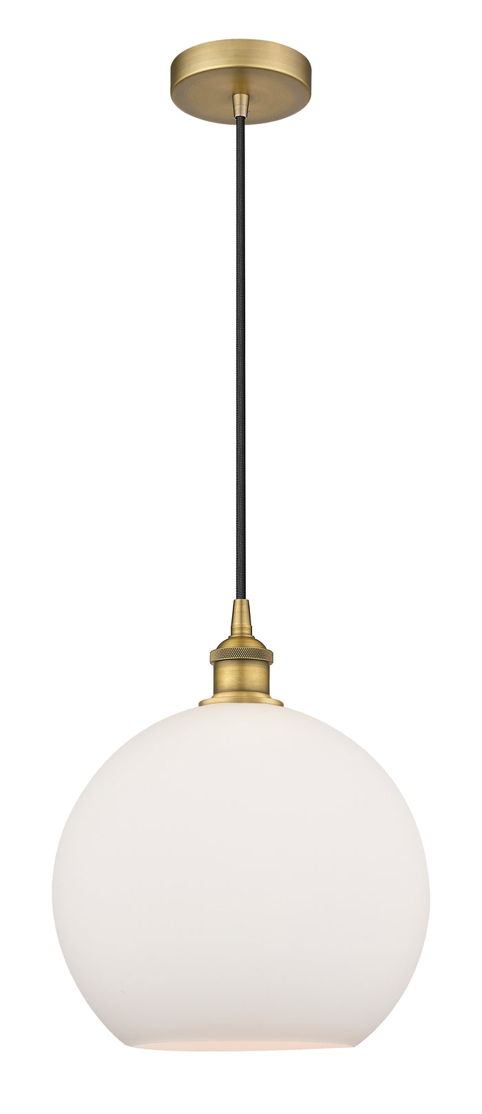 Edison Mini Pendant Antique Brass Finish