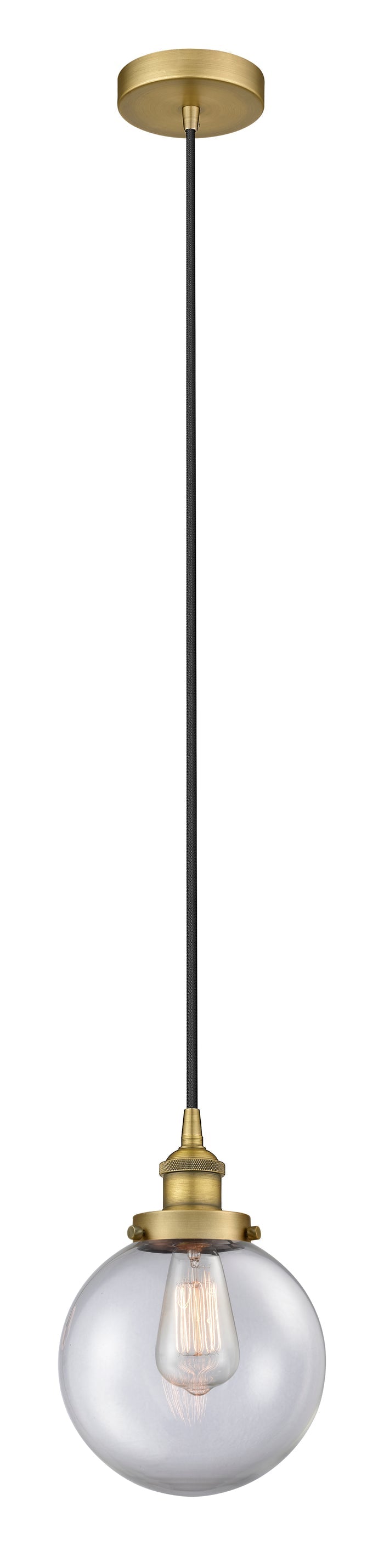 Edison Mini Pendant Antique Brass Finish