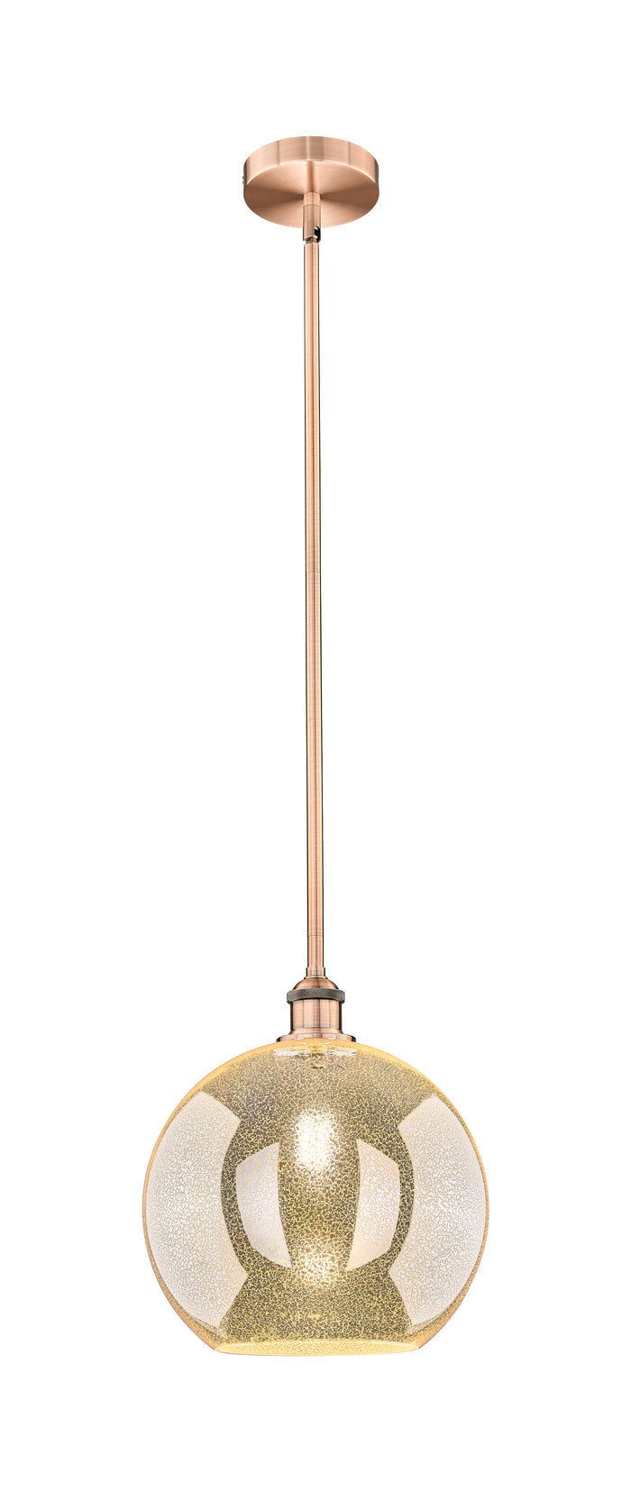 Edison Mini Pendant Antique Brass Finish